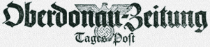 Historisches Logo der Zeitung »Oberdonau-Zeitung«