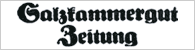 Historisches Logo der Zeitung »Salzkammergut-Zeitung«